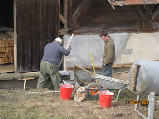 Michele at work
